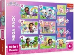 10 Puzzles - Gabby's Dollhouse