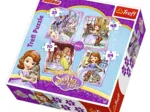 4 Puzzles - Disney Sofia die Erste