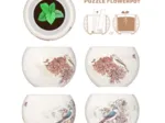 3D Puzzle - Flower Pot - Singing Birds and Flowers